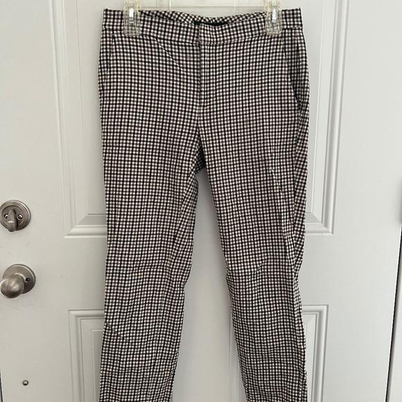 Ralph Lauren Tri-Color Gingham Dress Pants Size S - Picture 1 of 5